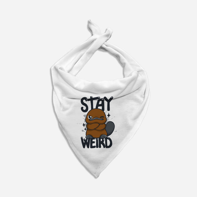 Stay Weird Beaver-Cat-Bandana-Pet Collar-Vallina84