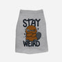 Stay Weird Beaver-Cat-Basic-Pet Tank-Vallina84