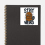 Stay Weird Beaver-None-Glossy-Sticker-Vallina84