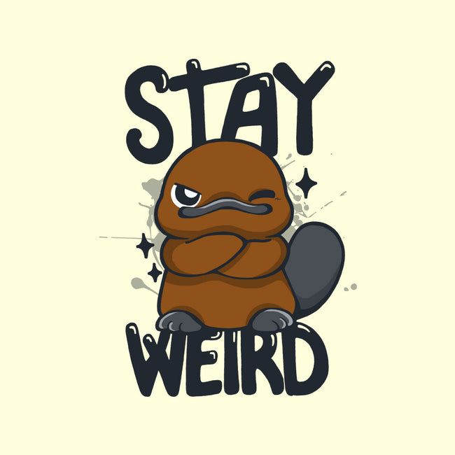 Stay Weird Beaver-None-Polyester-Shower Curtain-Vallina84