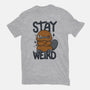 Stay Weird Beaver-Mens-Basic-Tee-Vallina84