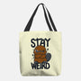 Stay Weird Beaver-None-Basic Tote-Bag-Vallina84