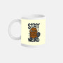 Stay Weird Beaver-None-Mug-Drinkware-Vallina84