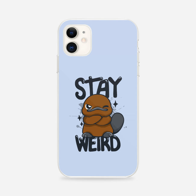 Stay Weird Beaver-iPhone-Snap-Phone Case-Vallina84