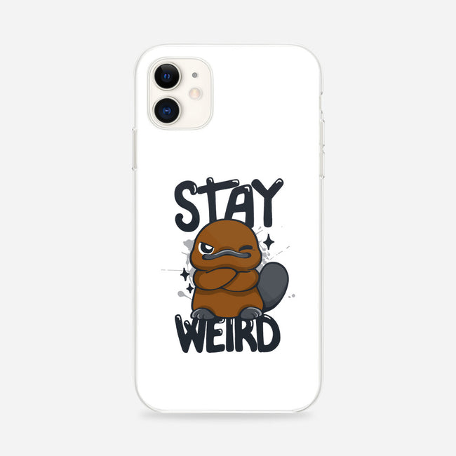 Stay Weird Beaver-iPhone-Snap-Phone Case-Vallina84