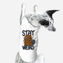 Stay Weird Beaver-Dog-Basic-Pet Tank-Vallina84