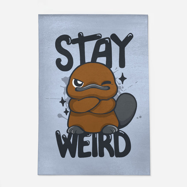 Stay Weird Beaver-None-Indoor-Rug-Vallina84