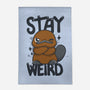 Stay Weird Beaver-None-Outdoor-Rug-Vallina84