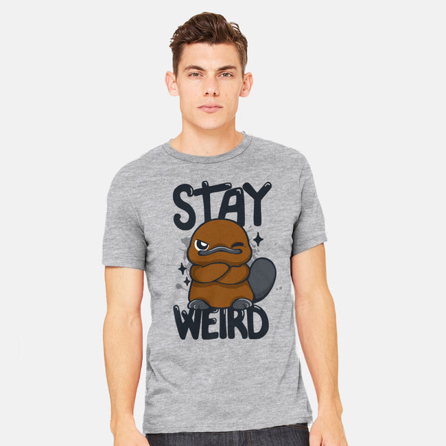 Stay Weird Beaver-Mens-Heavyweight-Tee-Vallina84