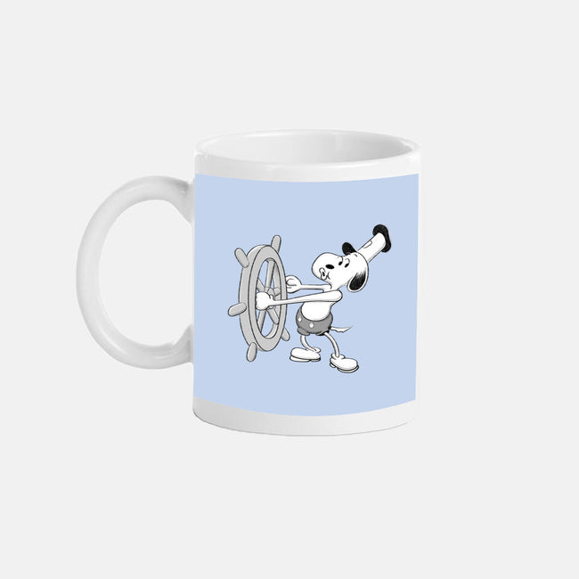 Steamboat Beagle-None-Mug-Drinkware-SubBass49