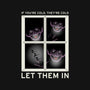 Let Them In-None-Removable Cover-Throw Pillow-SubBass49