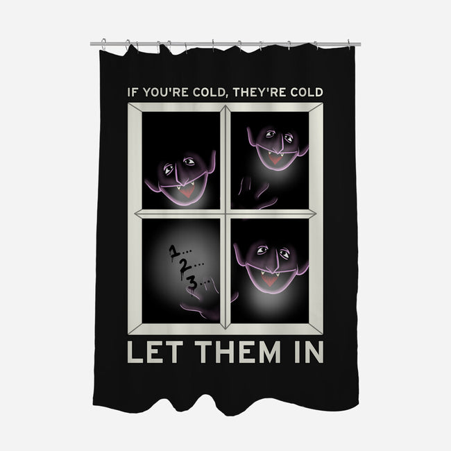 Let Them In-None-Polyester-Shower Curtain-SubBass49