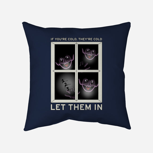 Let Them In-None-Removable Cover w Insert-Throw Pillow-SubBass49