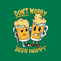 Don't Worry Beer Happy-Mens-Basic-Tee-spoilerinc