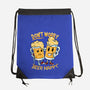 Don't Worry Beer Happy-None-Drawstring-Bag-spoilerinc