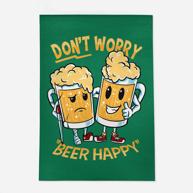 Don't Worry Beer Happy-None-Indoor-Rug-spoilerinc