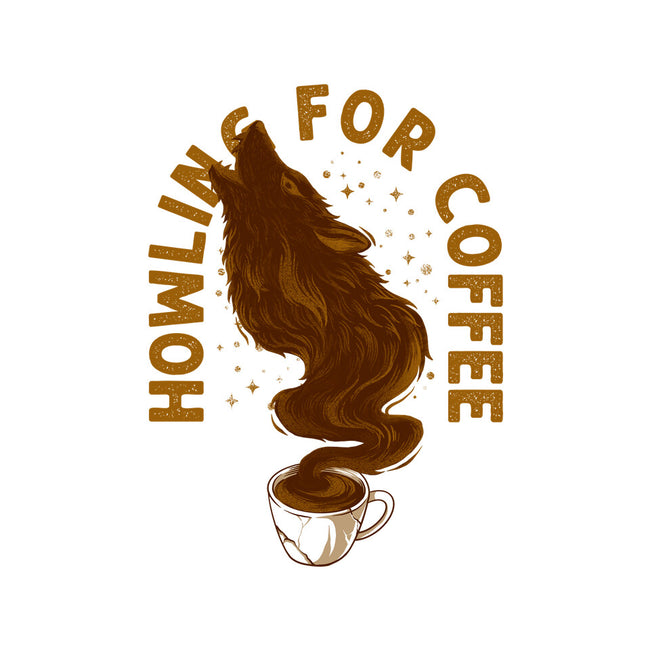 Howling For Coffee-None-Basic Tote-Bag-spoilerinc