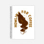 Howling For Coffee-None-Dot Grid-Notebook-spoilerinc