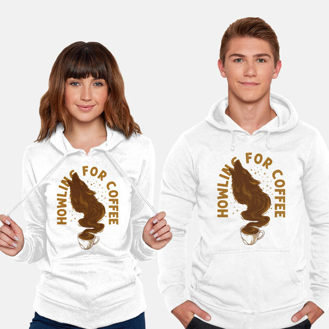 Howling For Coffee-Unisex-Pullover-Sweatshirt-spoilerinc