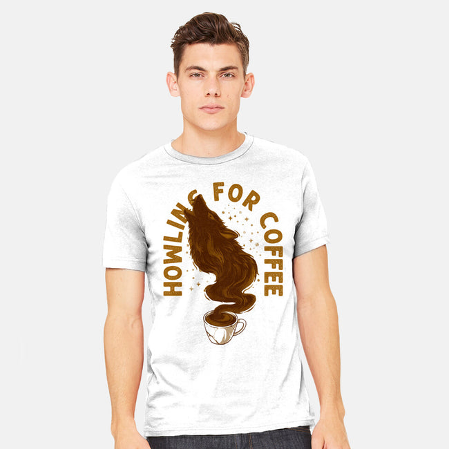 Howling For Coffee-Mens-Heavyweight-Tee-spoilerinc