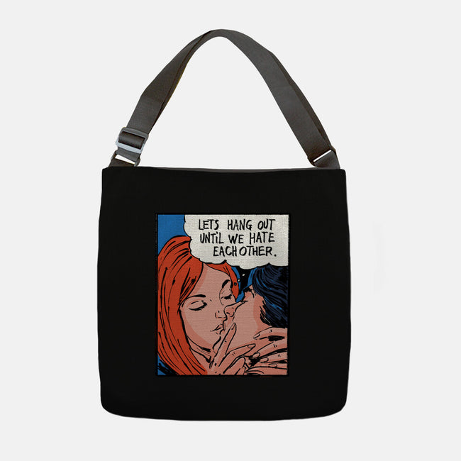 Let's Hang Out-None-Adjustable Tote-Bag-kharmazero