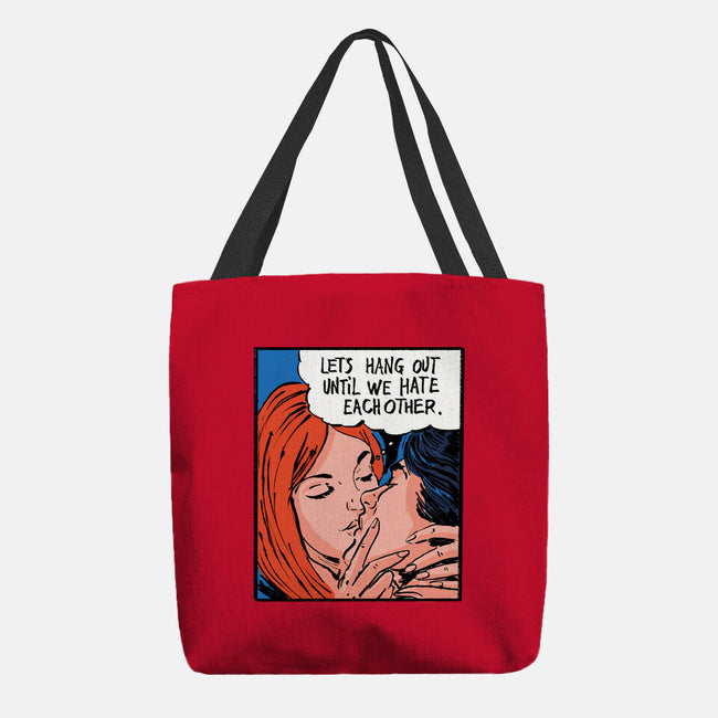 Let's Hang Out-None-Basic Tote-Bag-kharmazero