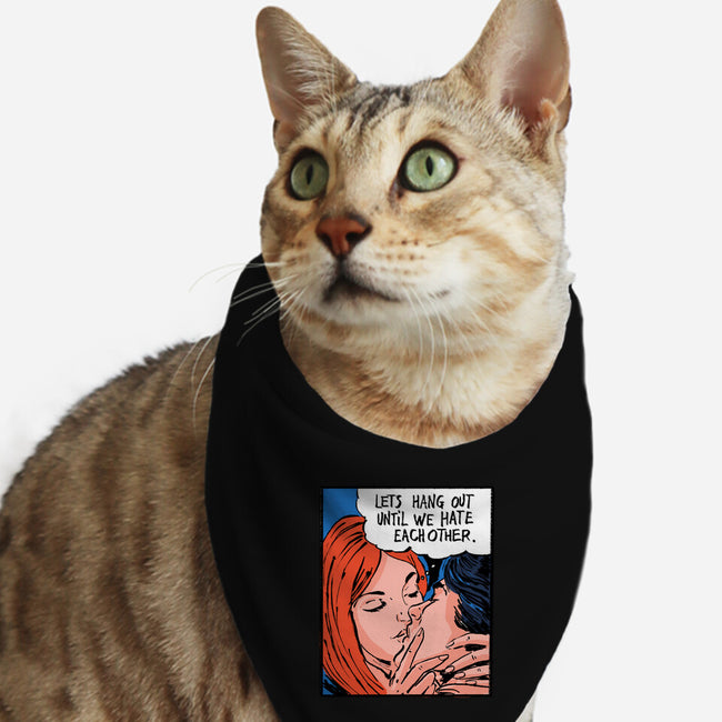 Let's Hang Out-Cat-Bandana-Pet Collar-kharmazero