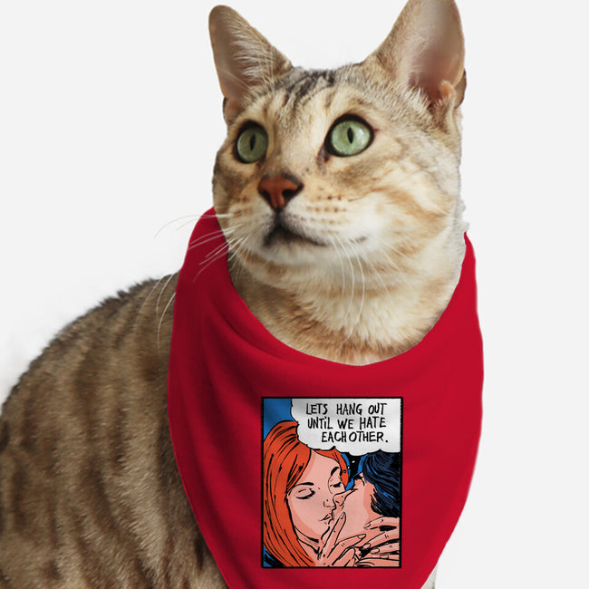 Let's Hang Out-Cat-Bandana-Pet Collar-kharmazero