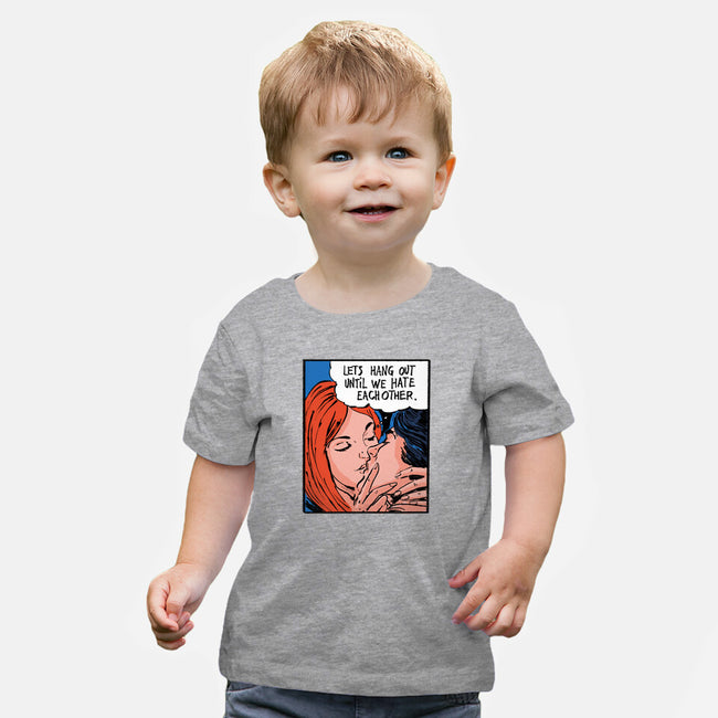 Let's Hang Out-Baby-Basic-Tee-kharmazero