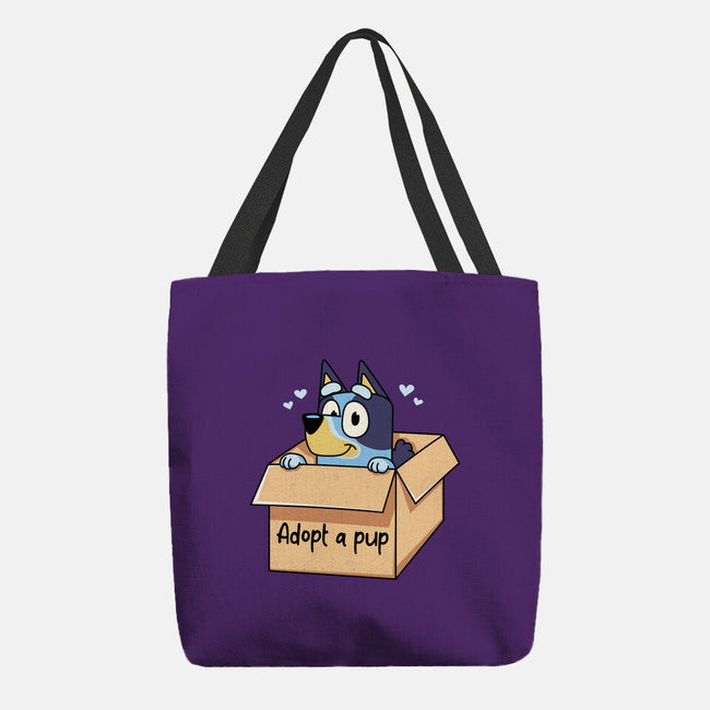 Adopt A Pup-None-Basic Tote-Bag-Xentee