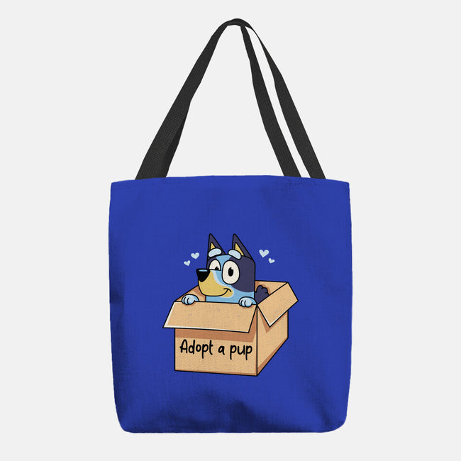 Adopt A Pup-None-Basic Tote-Bag-Xentee