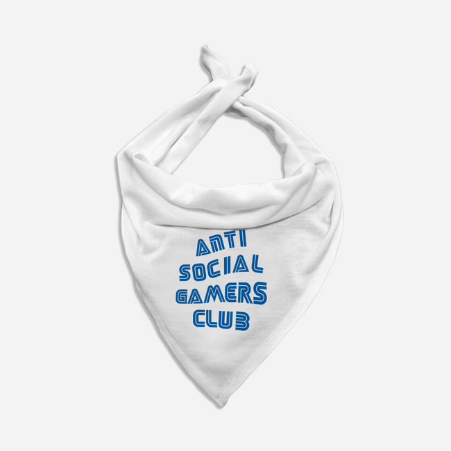 Antisocial Gamer-Dog-Bandana-Pet Collar-Rogelio