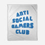 Antisocial Gamer-None-Fleece-Blanket-Rogelio