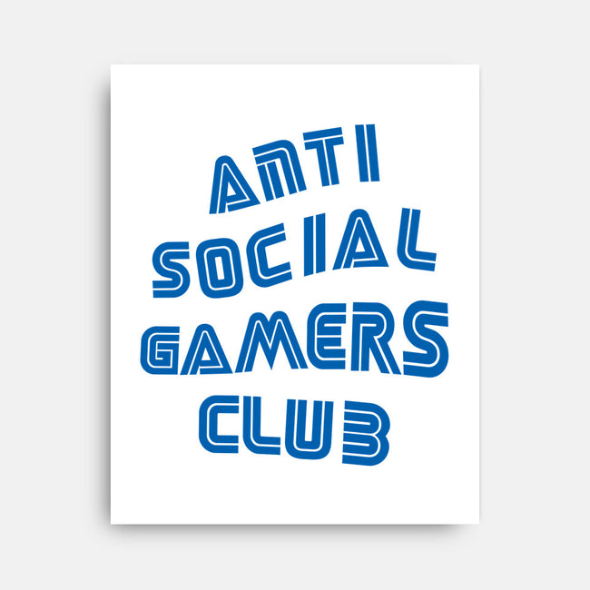 Antisocial Gamer-None-Stretched-Canvas-Rogelio