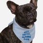 Antisocial Gamer-Dog-Bandana-Pet Collar-Rogelio