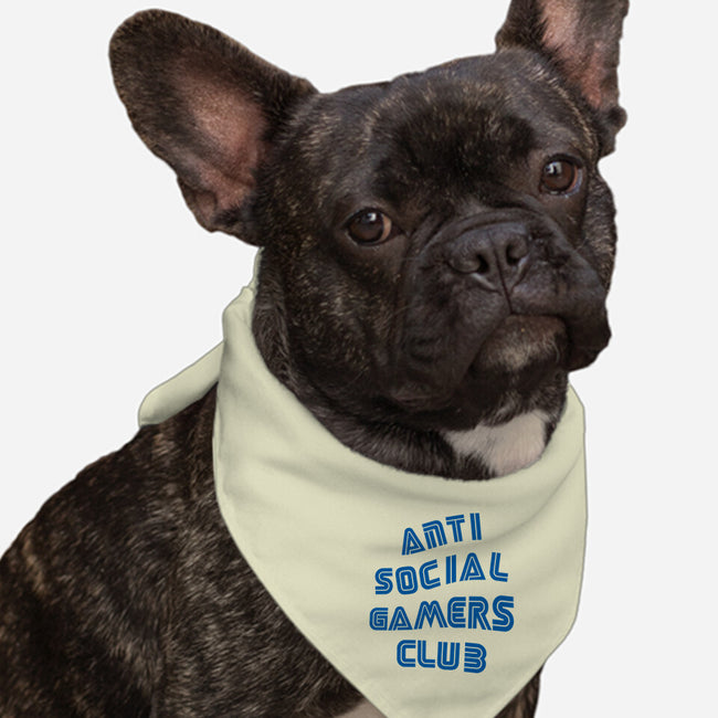 Antisocial Gamer-Dog-Bandana-Pet Collar-Rogelio