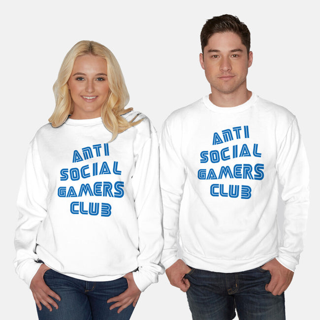 Antisocial Gamer-Unisex-Crew Neck-Sweatshirt-Rogelio