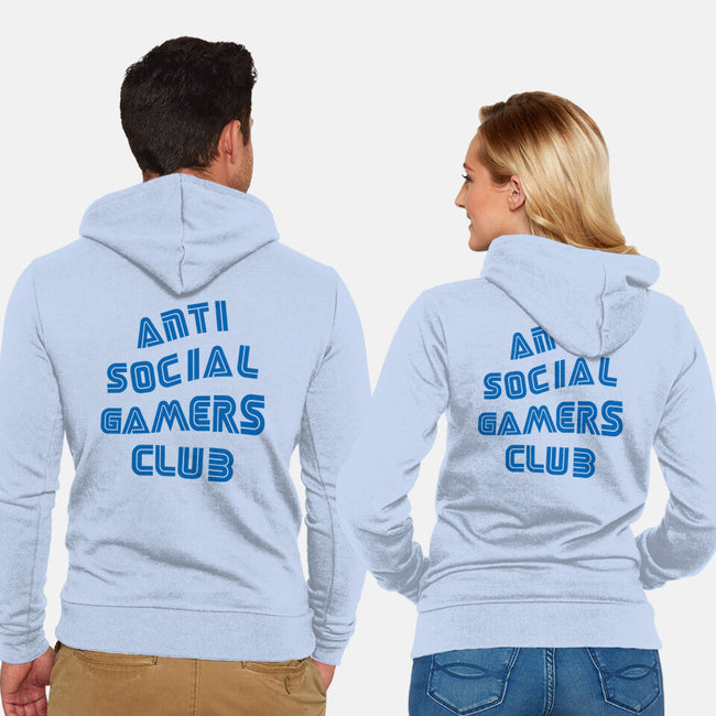 Antisocial Gamer-Unisex-Zip-Up-Sweatshirt-Rogelio