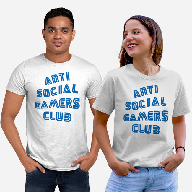 Antisocial Gamer-Unisex-Basic-Tee-Rogelio