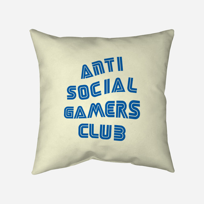Antisocial Gamer-None-Non-Removable Cover w Insert-Throw Pillow-Rogelio