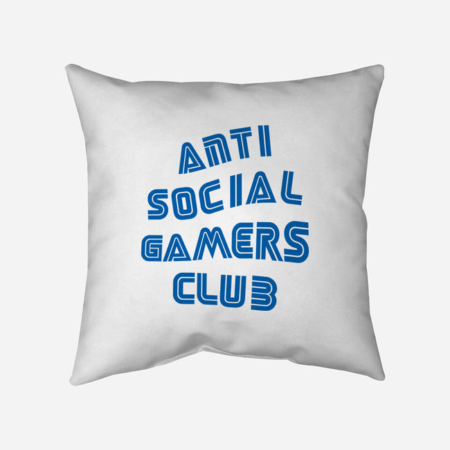 Antisocial Gamer-None-Non-Removable Cover w Insert-Throw Pillow-Rogelio