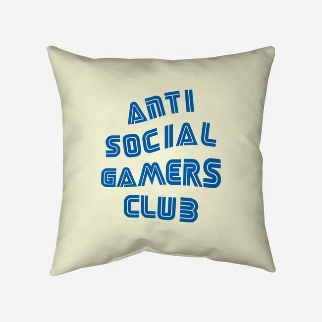 Antisocial Gamer-None-Removable Cover w Insert-Throw Pillow-Rogelio