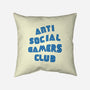 Antisocial Gamer-None-Removable Cover w Insert-Throw Pillow-Rogelio