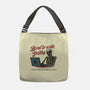 Born To Write Poetry-None-Adjustable Tote-Bag-gorillafamstudio