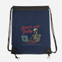 Born To Write Poetry-None-Drawstring-Bag-gorillafamstudio