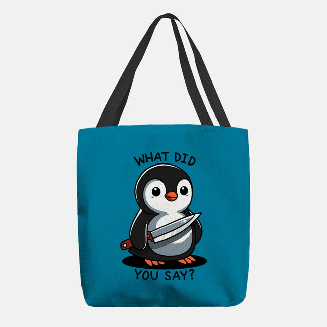 What Did You Say-None-Basic Tote-Bag-fanfreak1