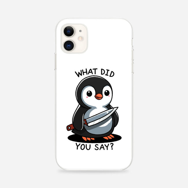 What Did You Say-iPhone-Snap-Phone Case-fanfreak1