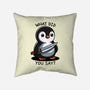 What Did You Say-None-Removable Cover w Insert-Throw Pillow-fanfreak1