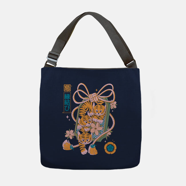 Omamori Tigers-None-Adjustable Tote-Bag-Eoli Studio