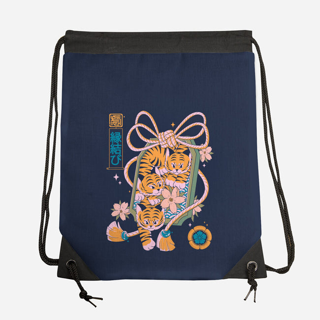 Omamori Tigers-None-Drawstring-Bag-Eoli Studio